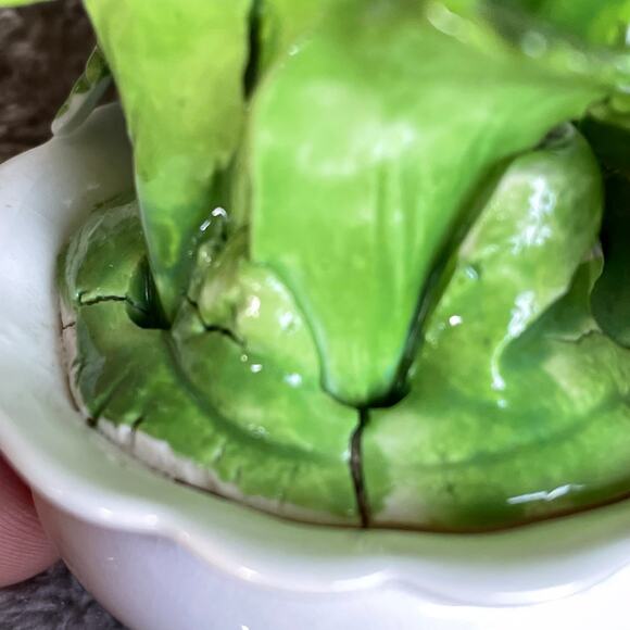 Vintage Radnor Bone China Floral Figurine Roses Flower England Handmade DAMAGE - Picture 11 of 11